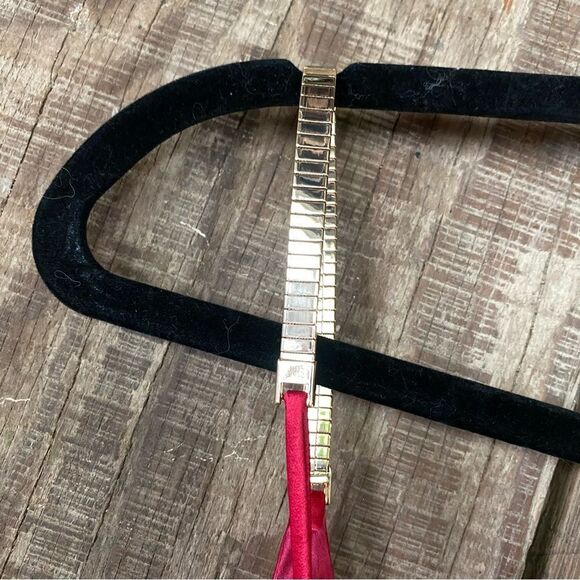 GALVAN LONDON Christiane Chain-Trimmed Satin Midi Slip Dress pink $1035 NWT 6 - Picture 8 of 10